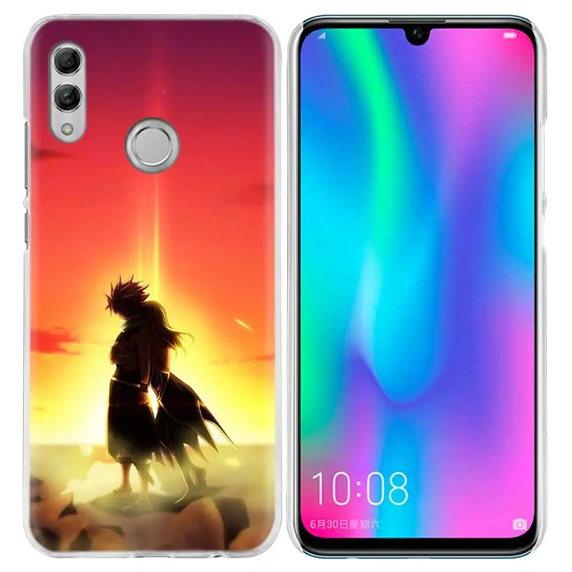 01 FAIRY TAIL чехол для huawei Honor 8X Y9 9 10 Lite Play 7C 8C 8S 8A фотоаппаратов моментальной печати 7S 7A Pro V20 20i Y6 Y7 Y5 жесткий чехол с рисунком из аниме чехол для телефона Capa - Цвет: 01