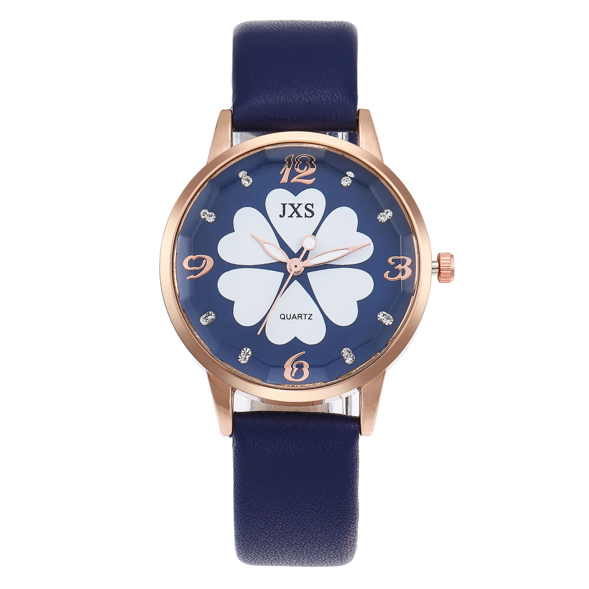 

2019 New Style Fashion Ultra-Thin Ms Watch Cool Turntable Lovely Pattern Quartz Students Belt Table Watch Lovers