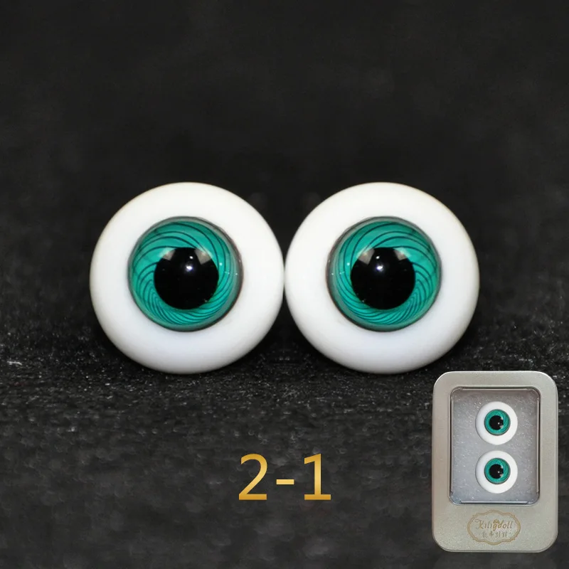 Золотой Новое поступление BJD Eyeball Размер 1/3 высокое качество SD MSD светильник серый темно-зеленый красный фиолетовый дымчато-серые глаза 16 мм - Цвет: Золотой