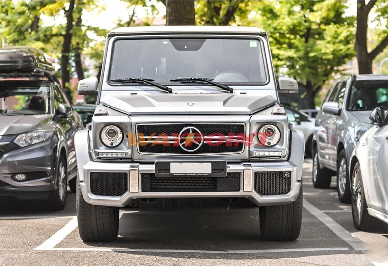 Для Mercedes Benz W463 W461 G55 G65 G500 1990- Передняя решетка сетки вентиляционная решетка