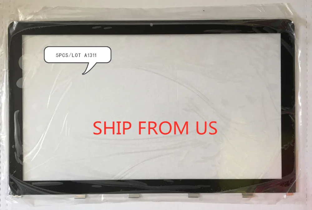 Переднее стекло 5 шт./лот Для iMac A1311 MC508 MC509 MB413 Late 2009 Mid 2010 2011 21 '' стеклянная