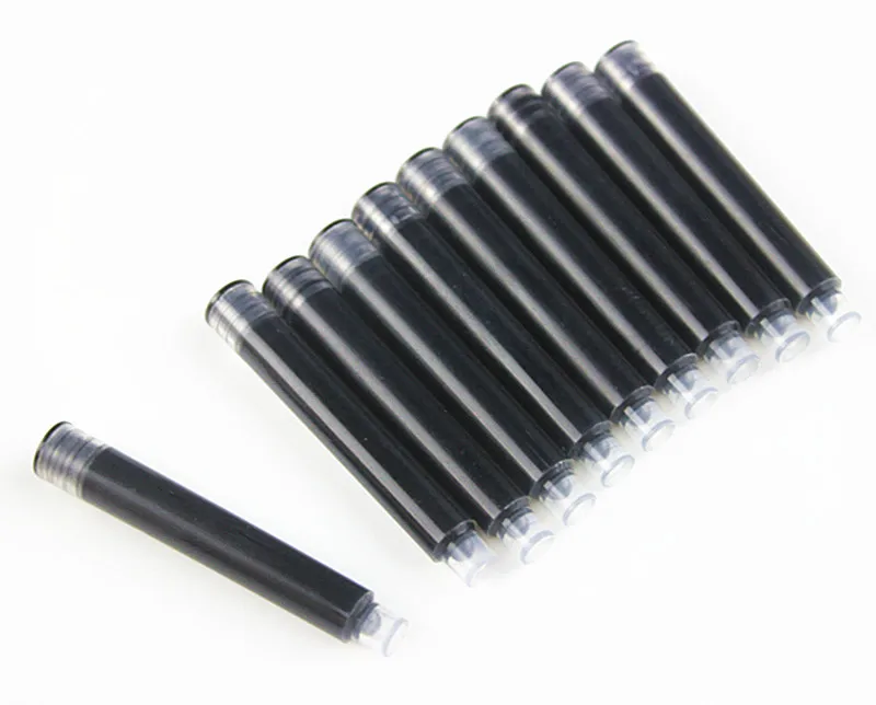 20 шт. черные чернильные картриджи для заправки перьевая ручка Фирменная гарантия