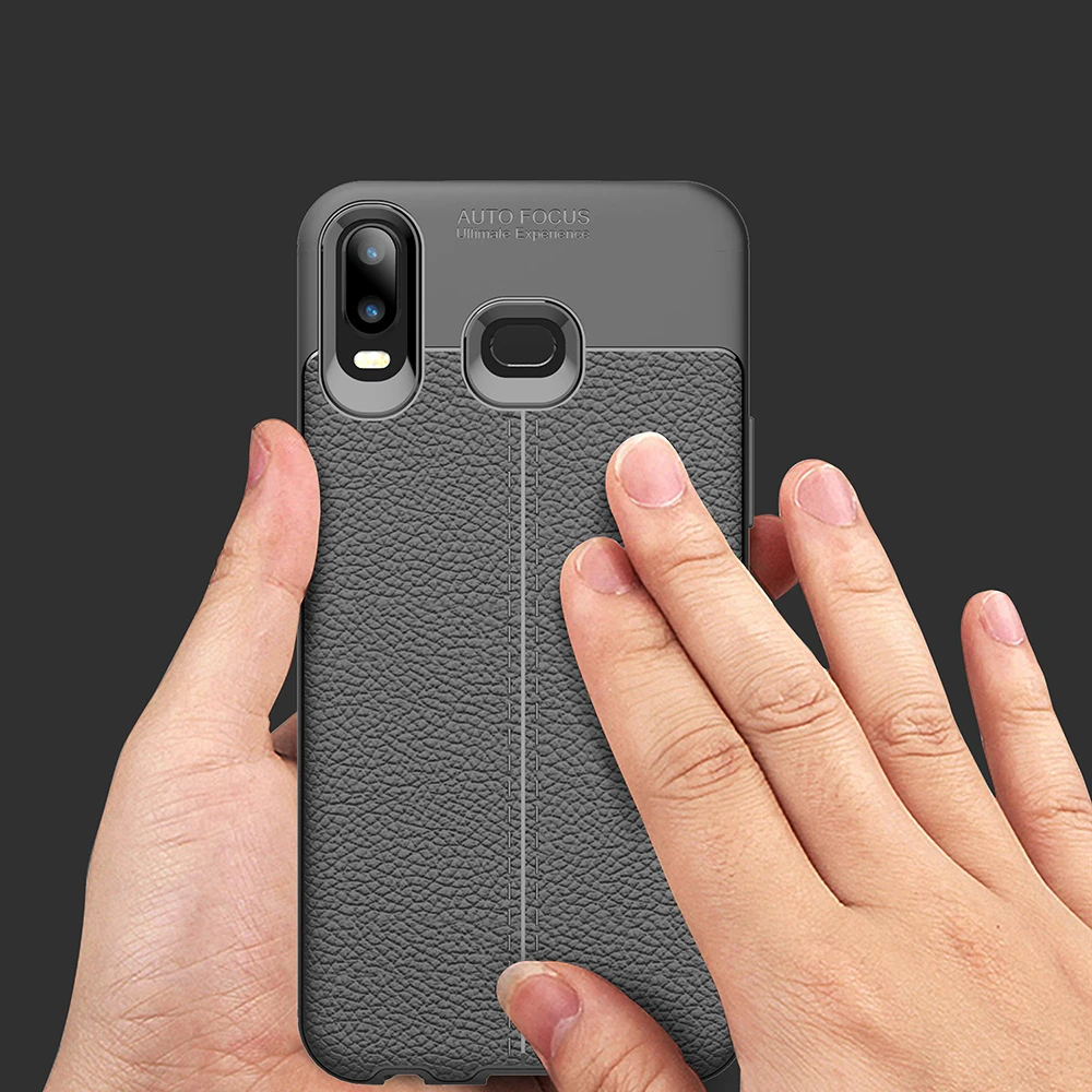 ZGAR чехол для Samsung Galaxy A6S Роскошные простые Чехлы мягкие мужские и женские чехлы