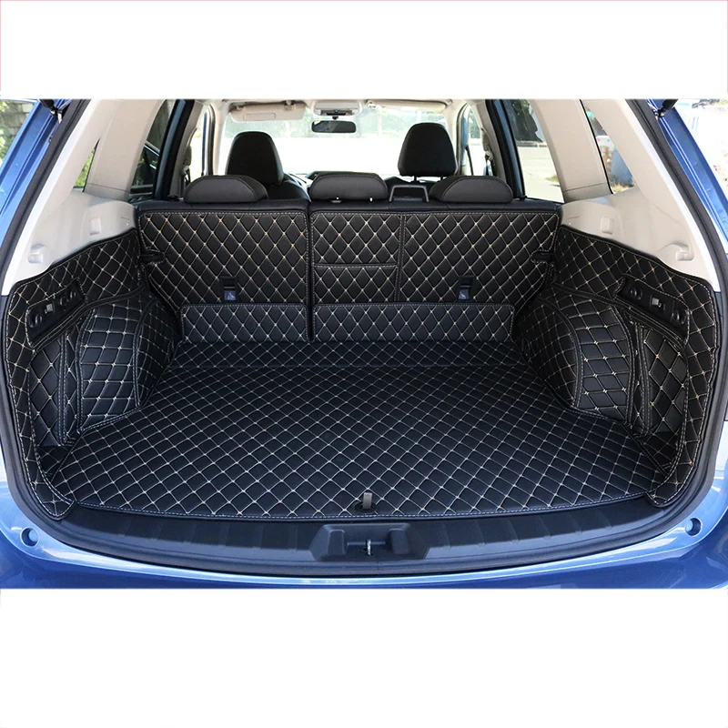 Lsrtw2017 волокно кожа коврик багажника автомобиля для subaru forester SK