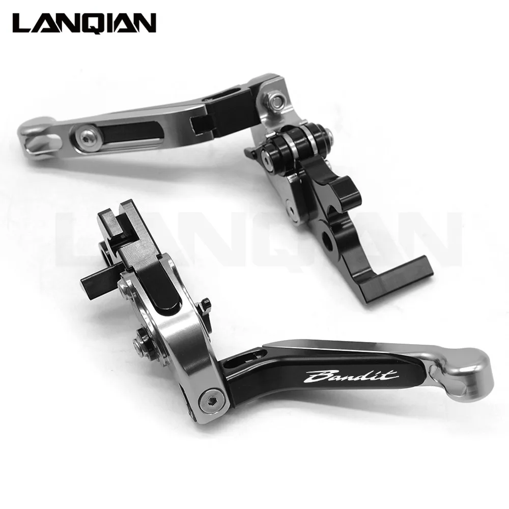 Для SUZUKI GSF600 Bandit 2000-2004 CNC мотоциклетные Регулируемые сцепные рычаги GSF 600 2001 2002 2003 Bandit аксессуары