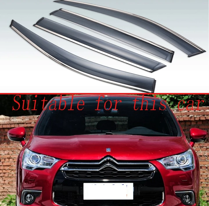 4 шт. защитный козырек для Citroen DS4 2012 2013 2014 +|Навесы и укрытия| |