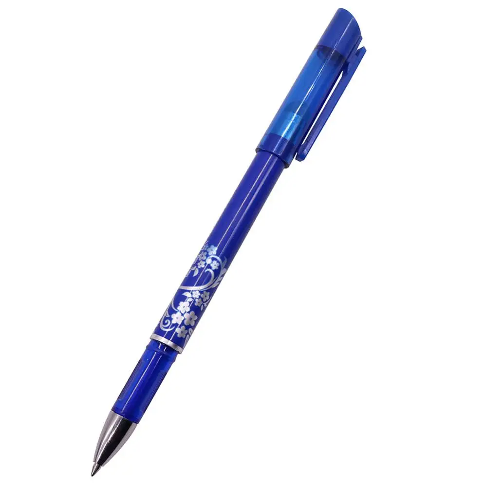 blue 2 pcs Улучшенная версия 2 шт 0,5 мм идеальная стираемая ручка гелевая ручка студенческие школьные подарочные ручки для акции качественные студенческие канцелярские принадлежности - Цвет: blue 2 pcs