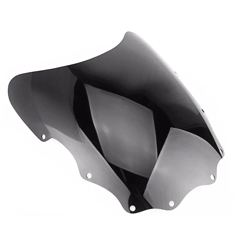 

Black Windscreen Windshield For kawasaki Ninja 500 500R EX EX500D 1994-2008 Motorcycle
