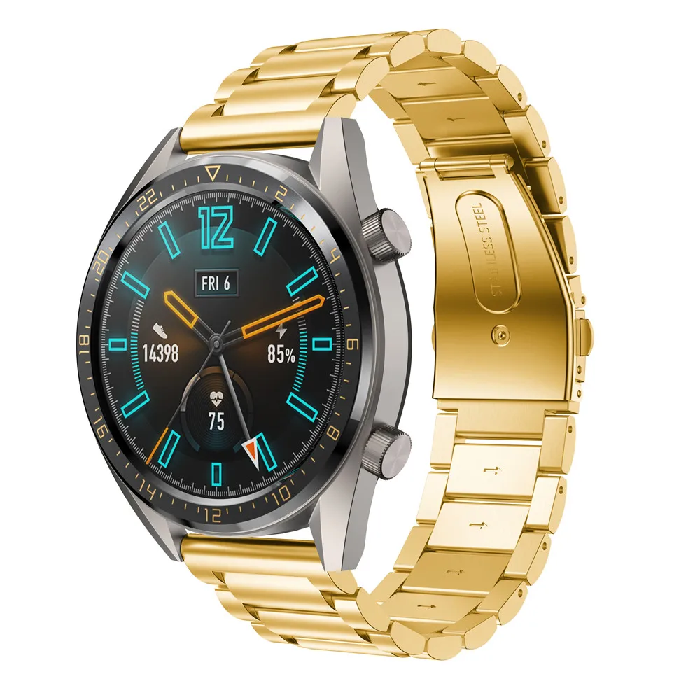 22 мм ремешок для часов из нержавеющей стали Huawei Watch GT / 2 46 honor magic быстросъемный Samsung