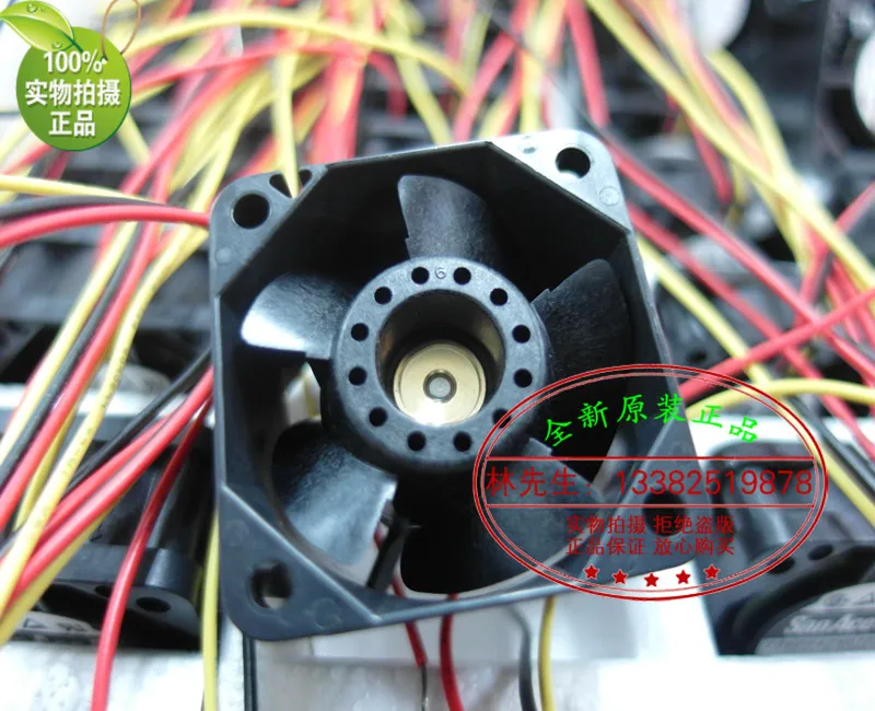 Новый SANYO DENKI SAN ACE 109P0424H3013 4028 DC24V для вентилятора охлаждения FANUC 0.095A