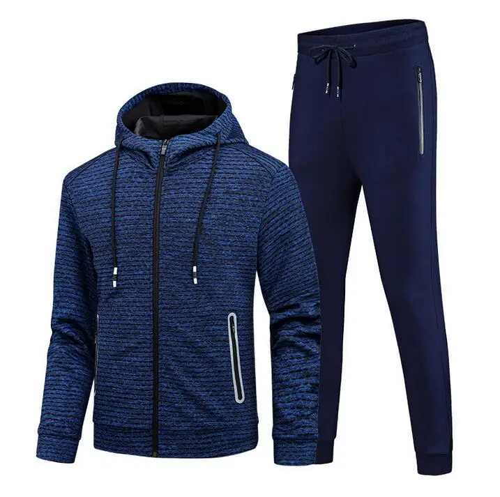 blue 1 Rlyaeiz, большой размер 5XL, спортивный костюм для мужчин,, весенние повседневные комплекты, мужские осенние толстовки на молнии+ штаны, спортивная одежда, мужские спортивные костюмы - Цвет: blue 1