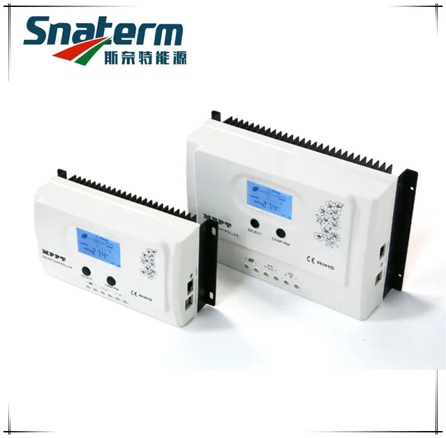 Wiser2 MPPT 12V 24V 30A Контроллер заряда солнечной батареи PV регулятор зарядного