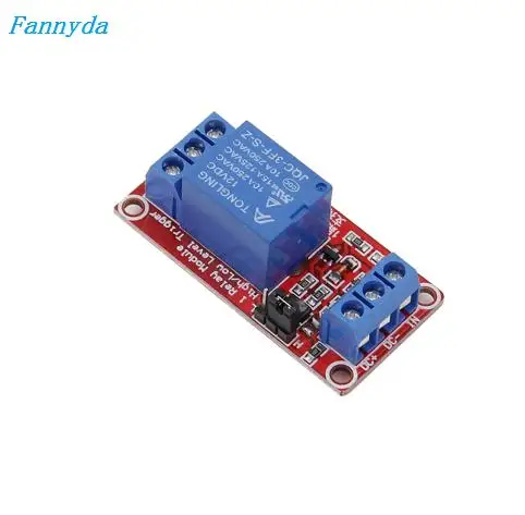 Плата релейного модуля Fannyda 1 канал 5 В 12 экран со стандартным триггером высокого и