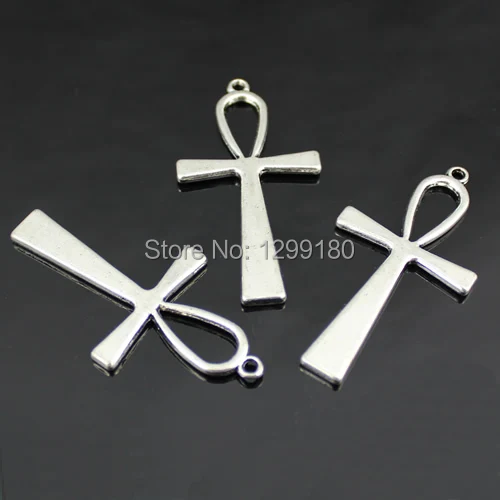 20 шт античные серебряные кресты подвески бусины (K00114)|pendant charms|cross pendant charmcross charm |