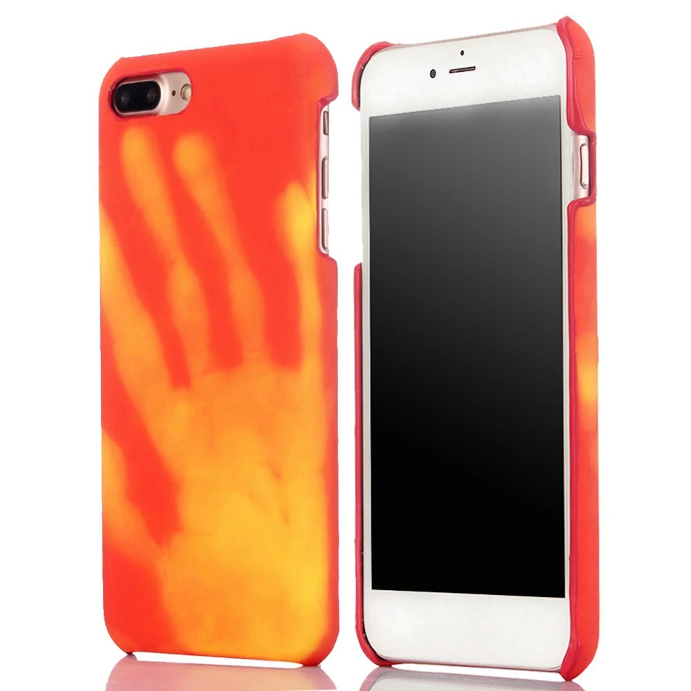KISSCASE термочувствительный чехол для телефона iPhone XR 7 Plus X XS MAX 8 6S 6 Жесткий ПК