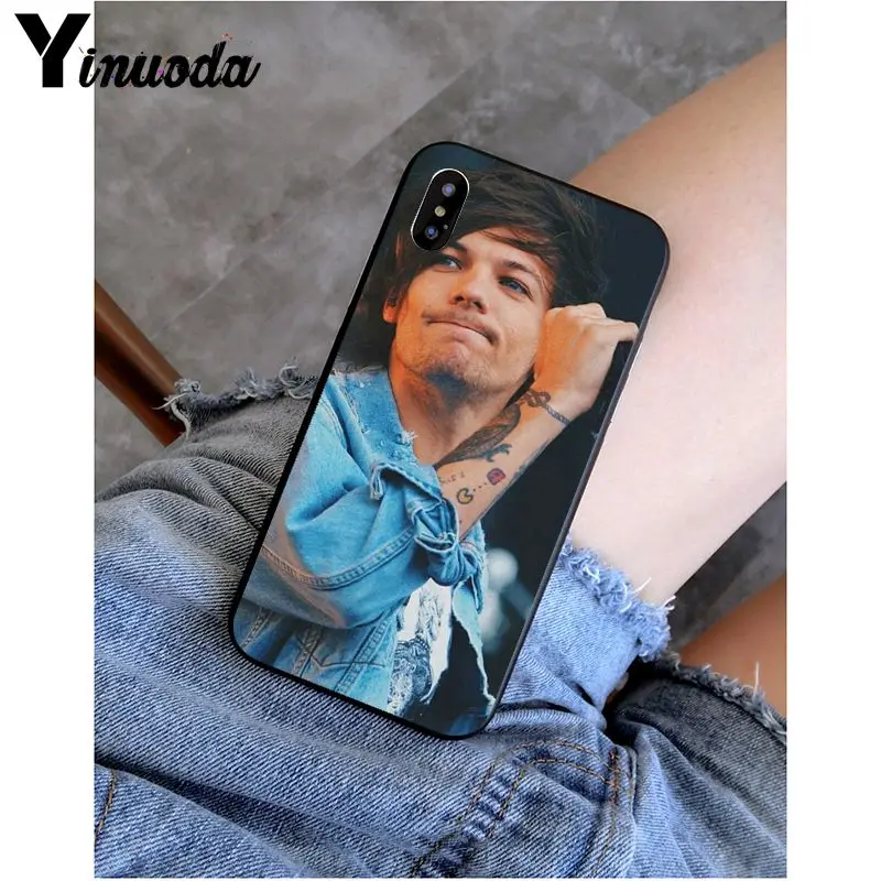 Чехол для телефона Louis Tomlinson с рисунком сделай сам iphone 12 8 7 6 6S 6Plus X XS MAX 5 фотоблей XR 10
