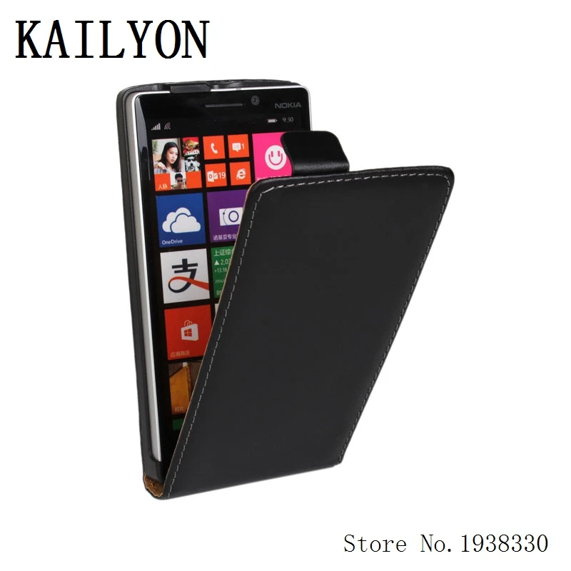 KAILYON чехол для Nokia Lumia 930 Роскошные Флип-чехлы из натуральной кожи lumia N930 открытые
