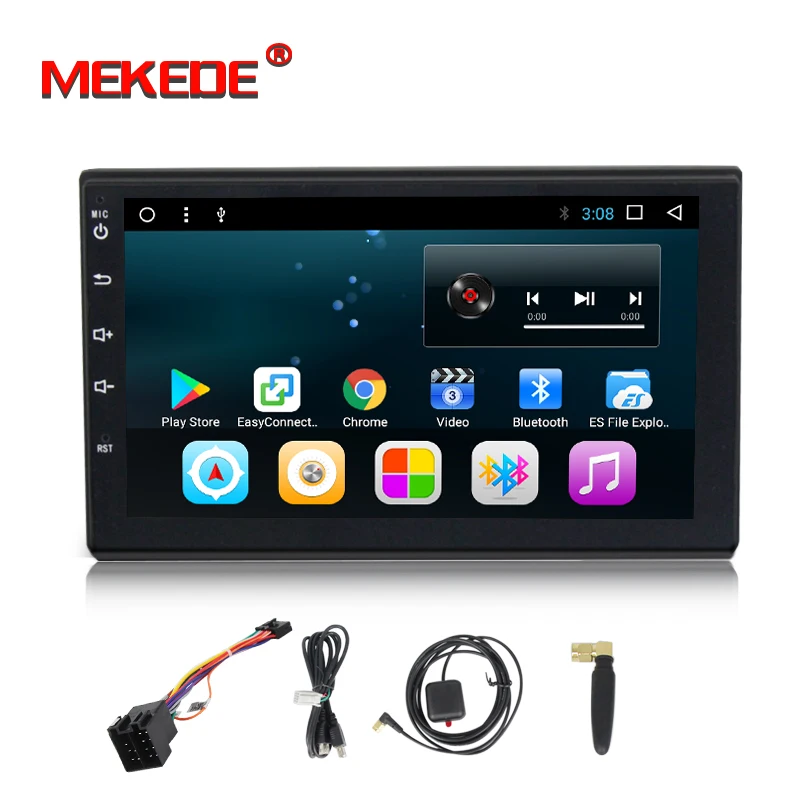 2 din android 7 1 дюймов Автомобильный мультимедийный плеер для Volkswagen/Passat b5/Toyota corolla/Nissan