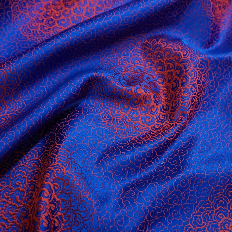 75cmx 100cm Metallic Jacquard Brocade Fabric wind pattern 3D jacquard yarn dyed fabric for Womens Coat Dress Skirt | Дом и сад