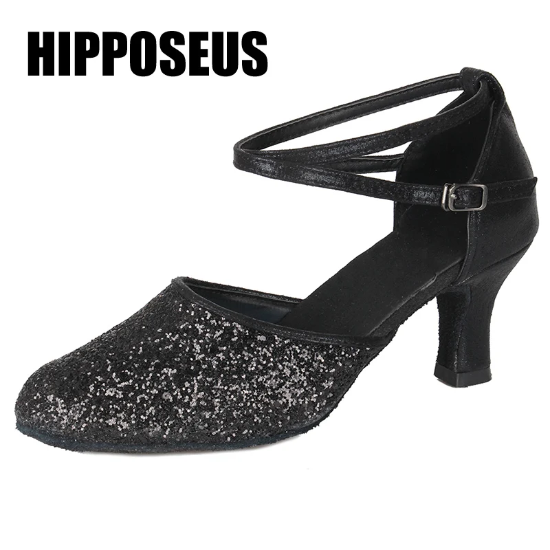 Новые профессиональные современные туфли для латиноамериканских танцев
