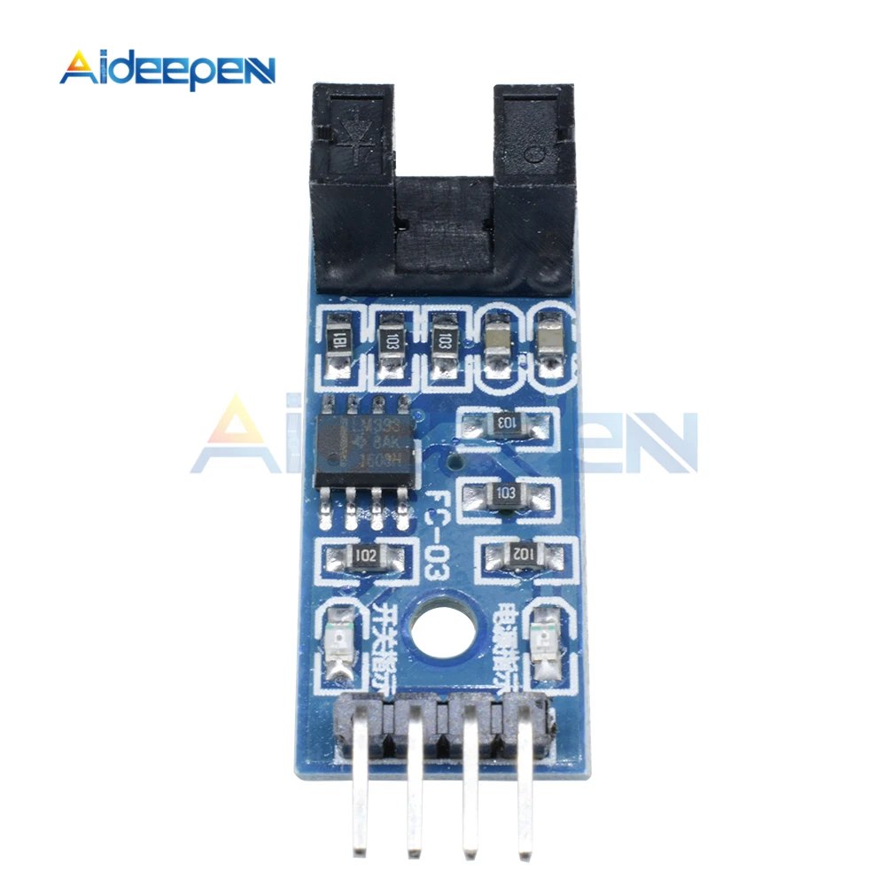 2 шт. датчик скорости модуль Слот Тип IR оптопара LM393 для Arduino Groove муфта Датчик 3 в 5