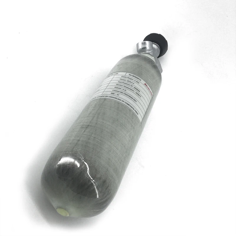 AC30111 мини акваланга Pcp клапан 1,1 Пейнтбол Pcp воздушный бак 4500psi воздушная винтовка углеродное волокно цилиндр для дайвинга Pcp Кондор клапан