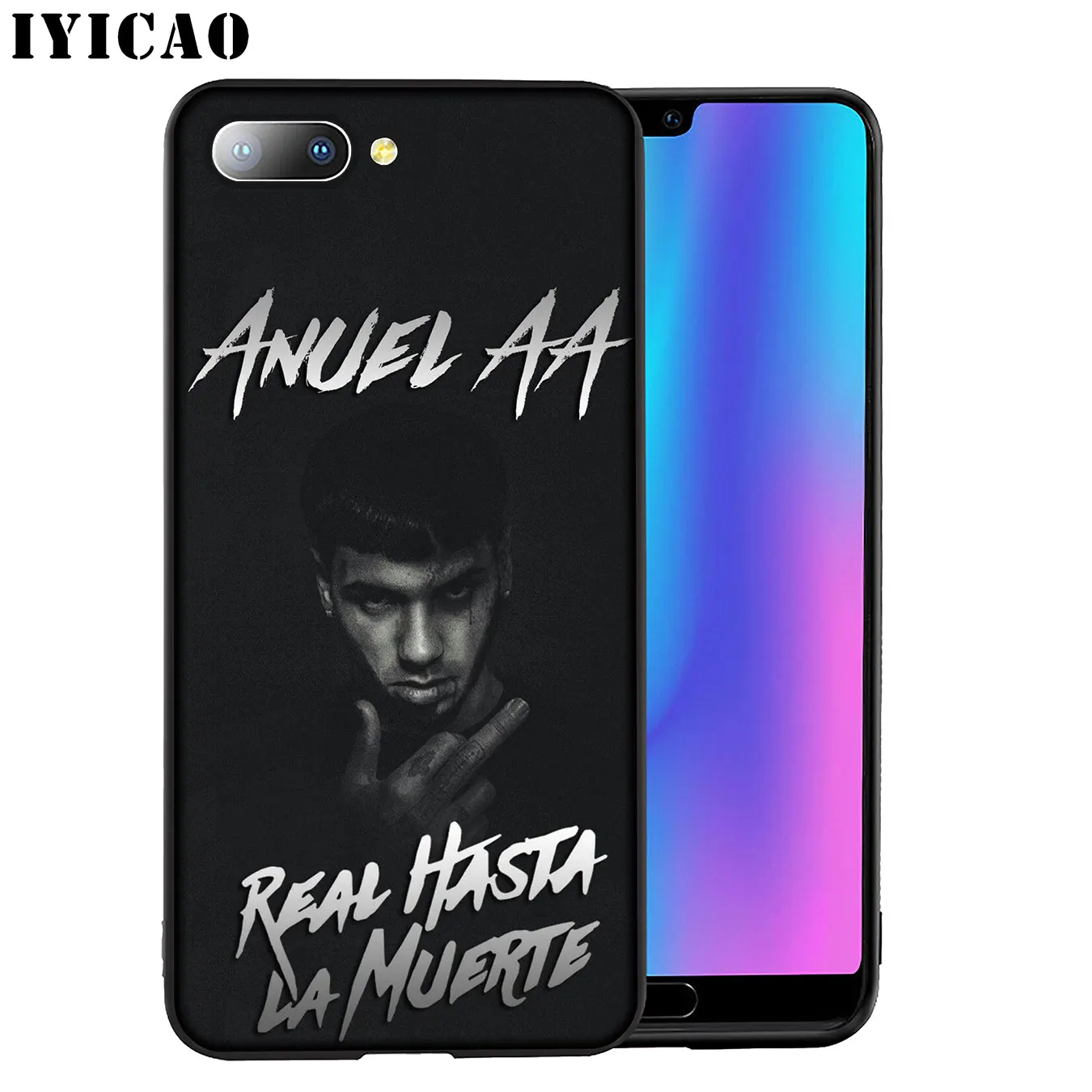 IYICAO Anuel AA Рэппер поп Мягкий силиконовый чехол для телефона Huawei Mate 30 20 10 Pro Lite Nova 5I 4 3i