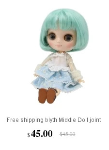 Фабрика Middie blyth Кукла шарнирная кукла розовые волосы с челкой 210BL2352 1/8 кукла(20 см