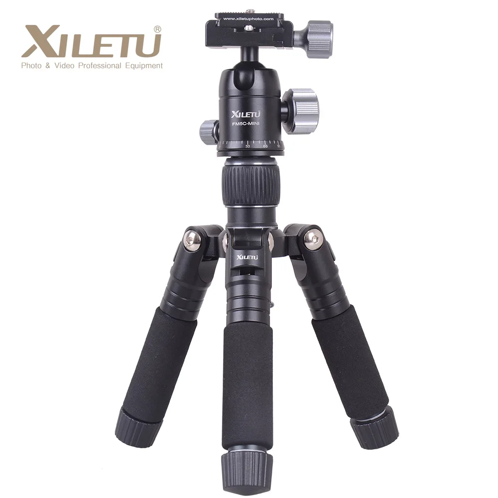 Мини-штатив XILETU FM5C, Алюминиевый, Треугольный Кронштейн