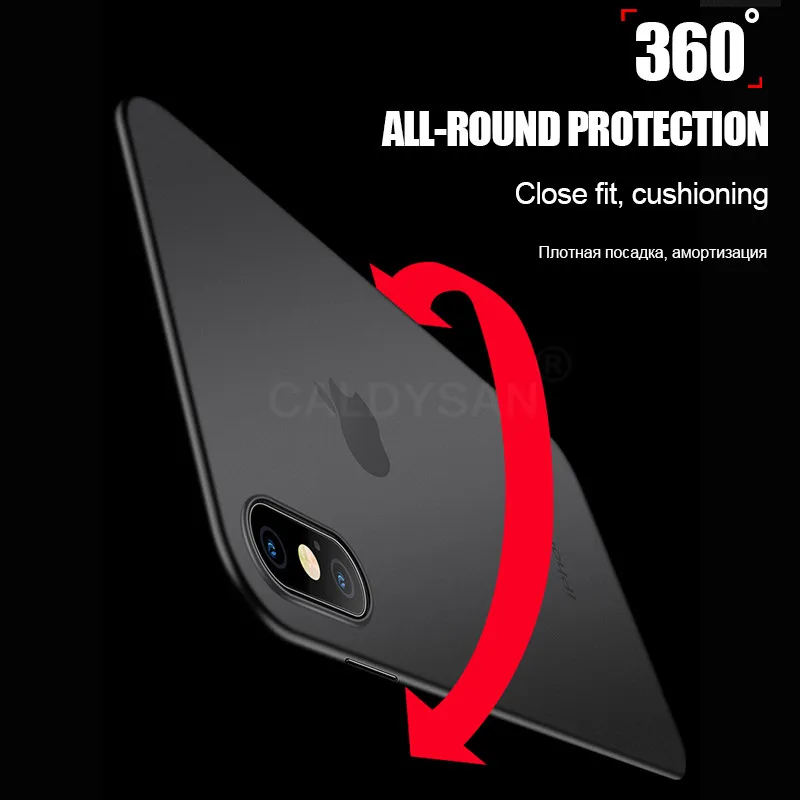 0,26 мм Ультратонкий матовый чехол для IPhone XR XS Max X 8 7 6 6s Plus противоударный чехол для IPhone 11 Pro Max Роскошный чехол