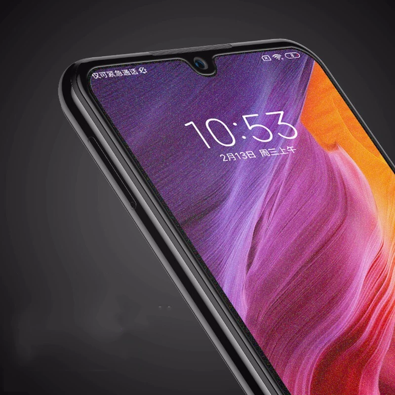 Микроданные для Xiaomi Redmi Note 7 7pro полное покрытие против отпечатков пальцев матовое