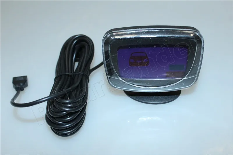 best selling Car LCD Parking Sensor 4 Sensors 12V Cars Reverse Assistance Backup Radar Monitor System 44 colors | Автомобили и
