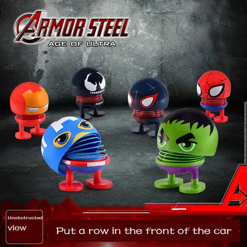 Для Marvel Мстители Юнион Авто небольшой кулон встряхиватель кукла креативный