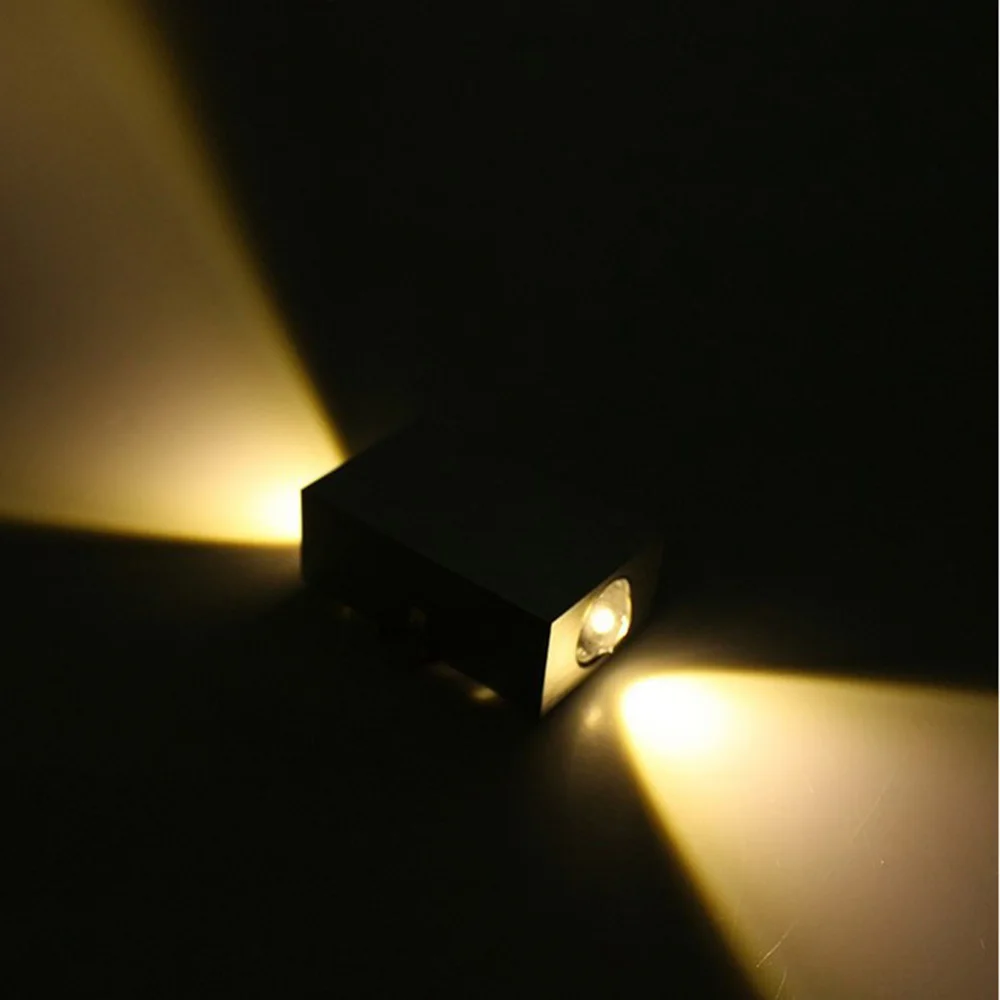 

Modern LED Wall Lamp 2W/6W Modern Design Up/Down AC85-265V Indoor Energy Light Saving Fixture Lamp For aisle Decoration IL