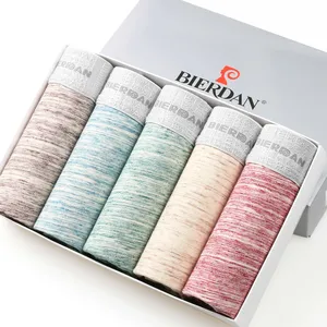 bierdan L-5xL бренд почты боксёрские шорты мужчины mens комфортно мужчин boxershorts хлопок сексуально 5pcs  много cueca 24type мужского нижнего белья трусы мужские трусы-боксеры боксеры нижнее белье трусики