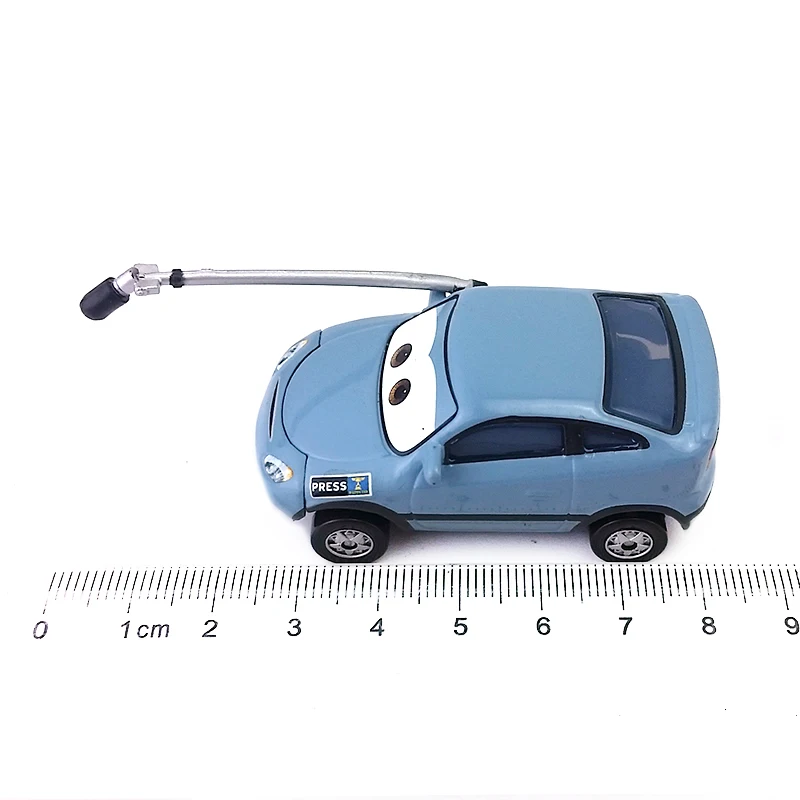 Disney Pixar Cars Matti Microphone Metal Diecast Toy Car 1:55 Loose Brand New In Stock &amp Free Shipping |