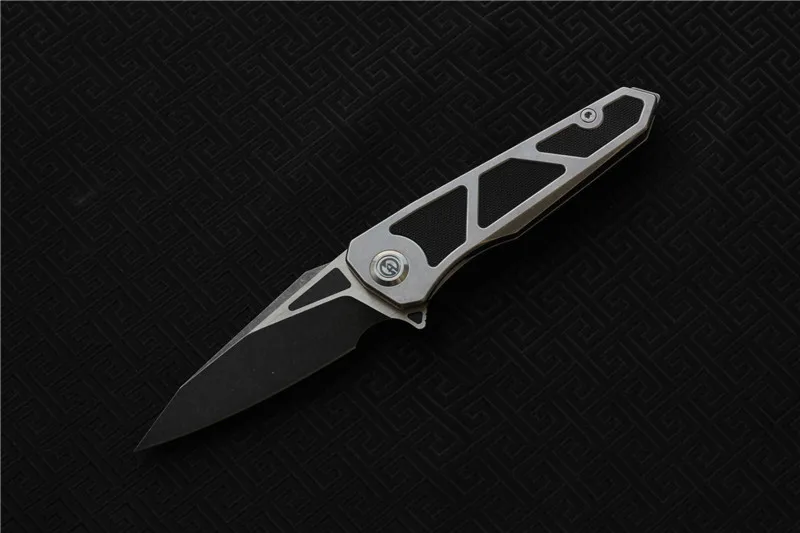Black Black Maxace ножи Lanius складной нож, 14C28N лезвие, Нержавеющая Сталь G10 ручка, Кемпинг Охота карманные фрукты Ножи EDC инструменты - Цвет: Black Black