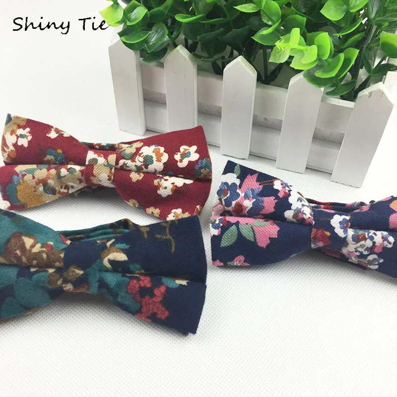 Мужская неформальная галстук Повседневное регулируемые Галстуки цветок вельвет