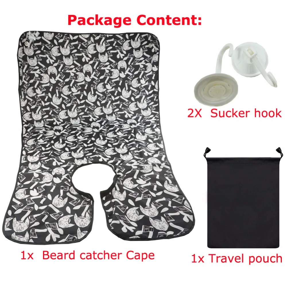 1 шт. Мужской фартук для стрижки бороды|shaving apron|hair apronshave bib |