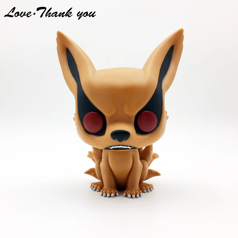 Love Thankyou Аниме Наруто Узумаки лиса яркая и темная ПВХ фигурка Коллекционная