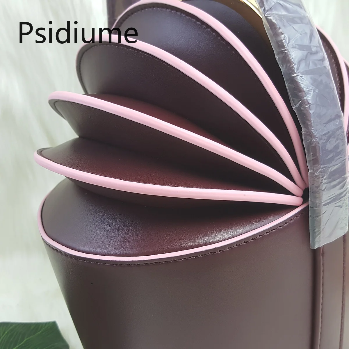 Женская сумка из натуральной кожи ведро модный дизайн известного бренда высокое