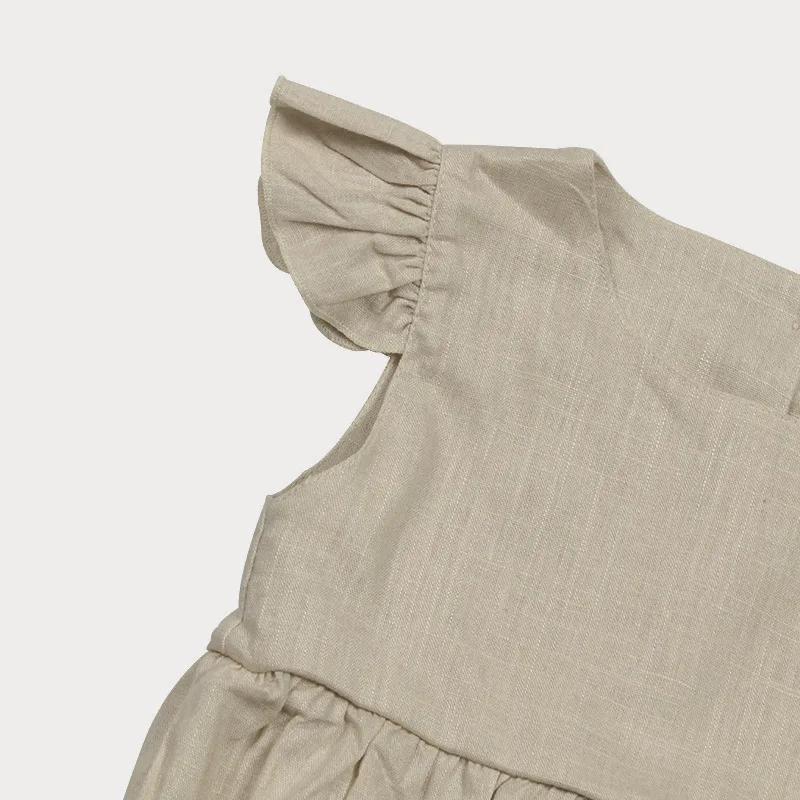 

Baby Girl Clothes Toddlers Romper Cute Linen Cotton Baby Girl Clothes Summer Jumpsuit Outfits Newborn Kids Rompers For 3M-24M