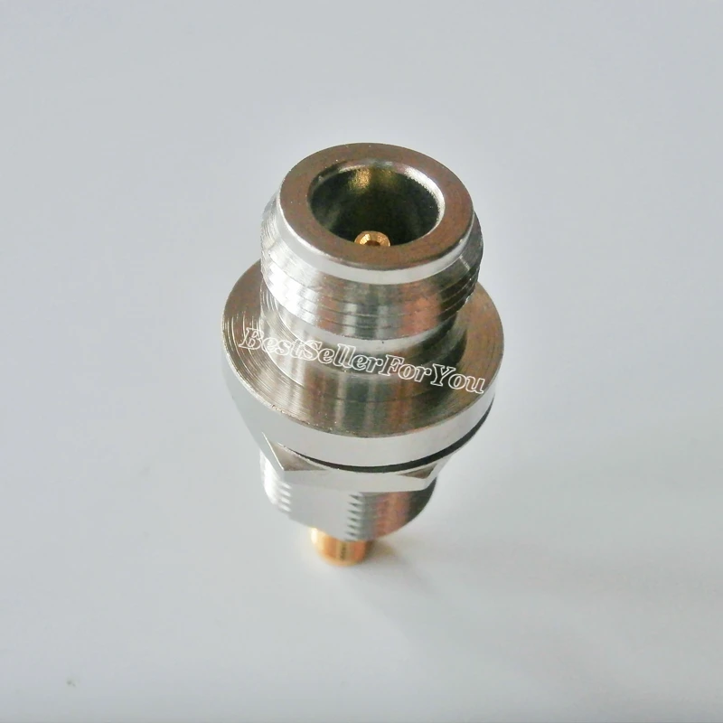 

1X N Female Jack nut bulkhead to SMA Female jack RF adapter Connector CONVERTER G