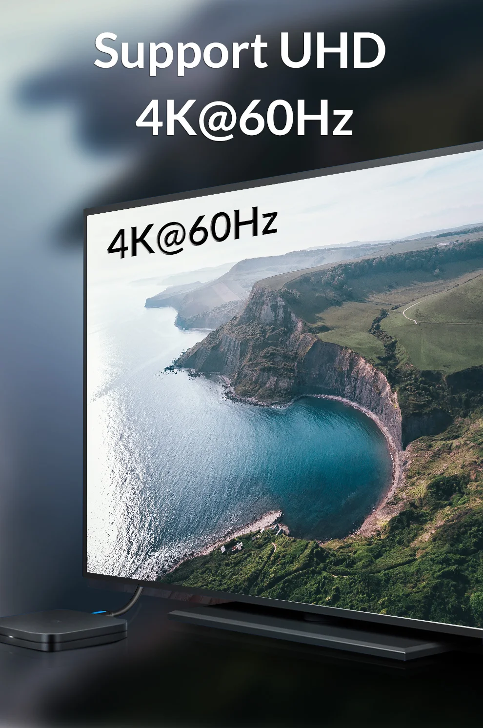 Unnlink Long HD mi Cable HD mi 2,0 4 k@ 60 Гц 3 м 5 м 10 м 15 м HDCP 2,2 HDR для проектора Разветвитель переключатель PS4 светодиодный tv mi box s компьютер