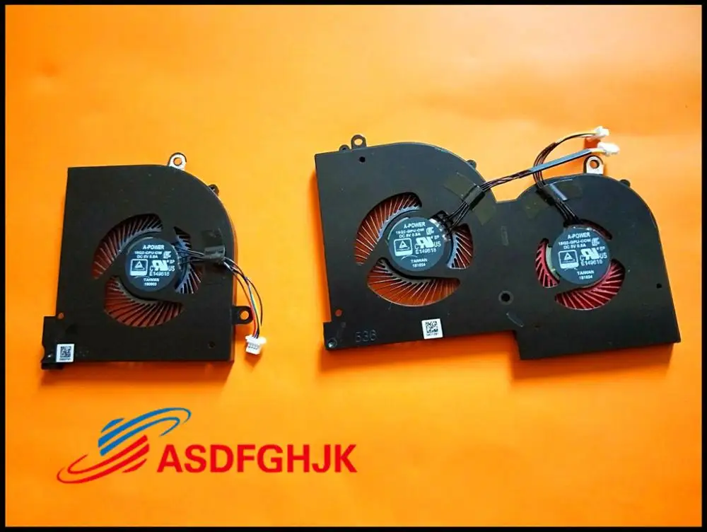

Бывший в употреблении оригинальный 16Q2-GPU-CW 16Q2-CPU-CW для MSI GS65 GS65VR CPU + GPU, вентилятор охлаждения, тест ОК