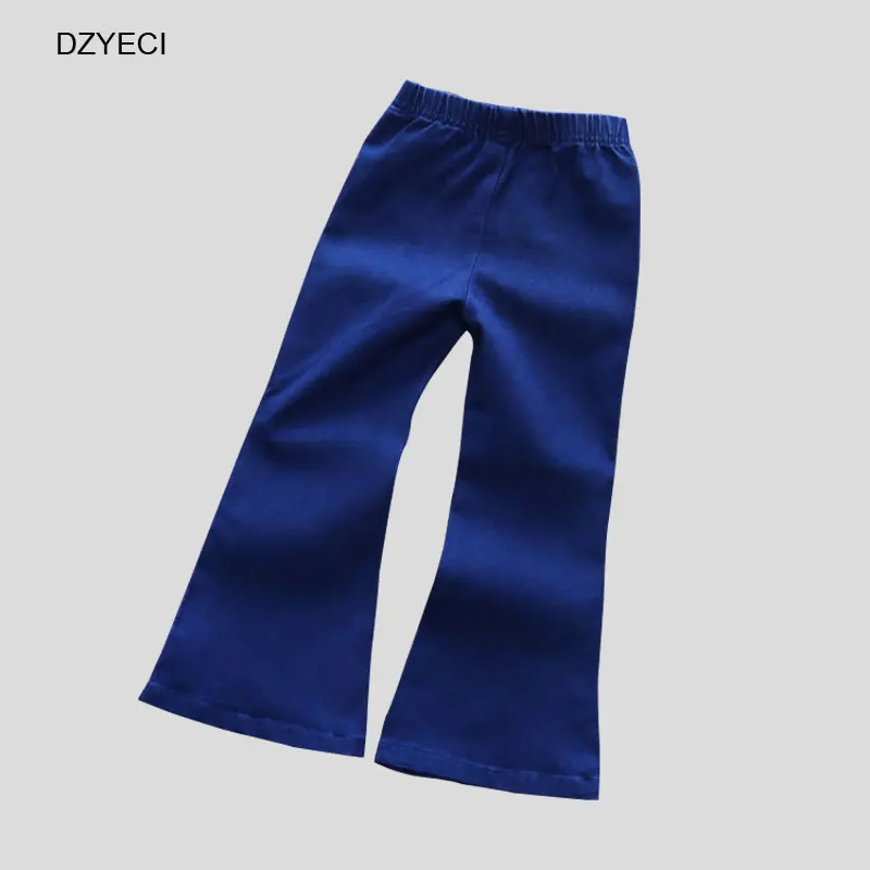 Девичья школьная одежда DZYECI джинсовый костюм рубашка короткий топ платье +