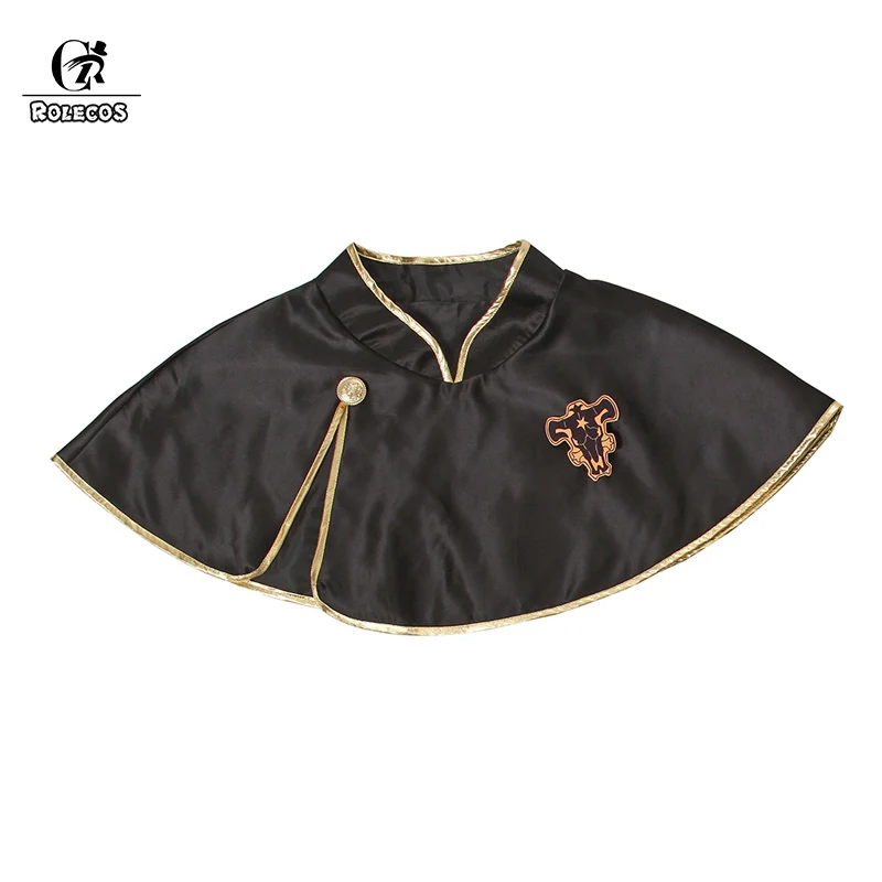 Косплей-костюм аниме Black Clover ROLECOS для Хэллоуина - плащ Асты, Быка и Финрала Рулачейса.