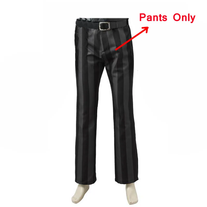 Pants Only Костюм Человека-паука Noir Косплей черная кожаная куртка наряд супергероя реквизит для Хэллоуина вечерние аксессуары для взрослых мужчин на заказ - Цвет: Pants Only