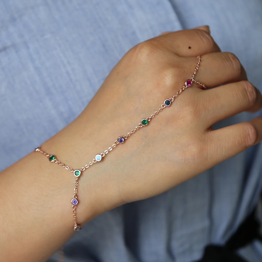 Модные женские туфли с запахом cz станции браслет цепочка цветными камнями ободок