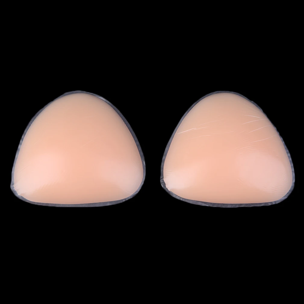 1 пара сексуальное женское бикини бюстгальтер с силиконовыми треугольными